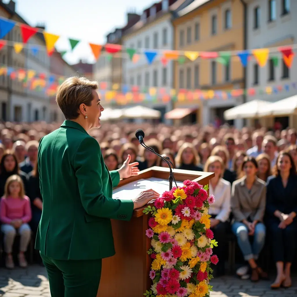 Modern office workspace